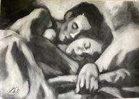 Everything&hellip;..40x60 charcoal